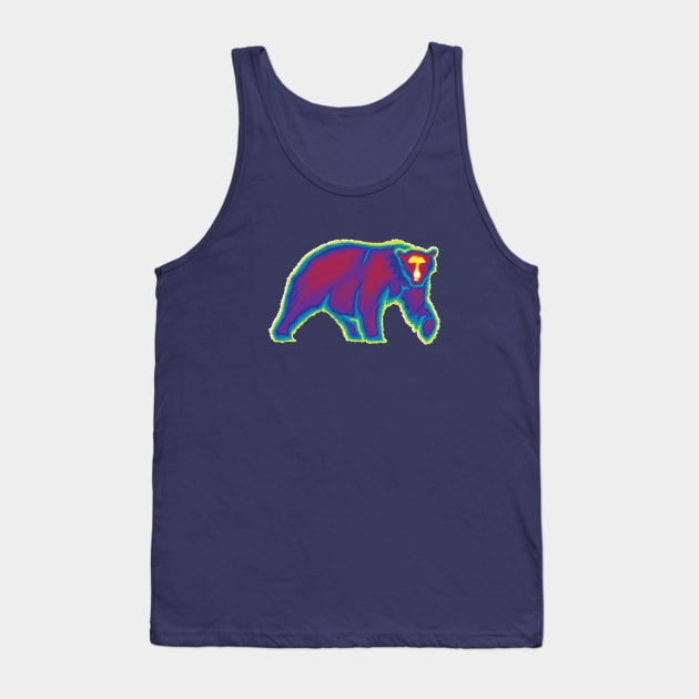 Heat Vision - Polar Bear Tank Top by SevenHundred